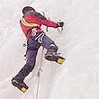 Ice climbing, Norway