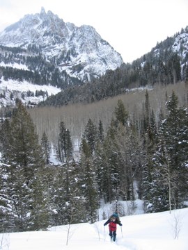 Jim approaching Ames Ice Hose