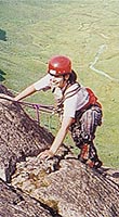 Scrambling on Corvus, Borrowdale